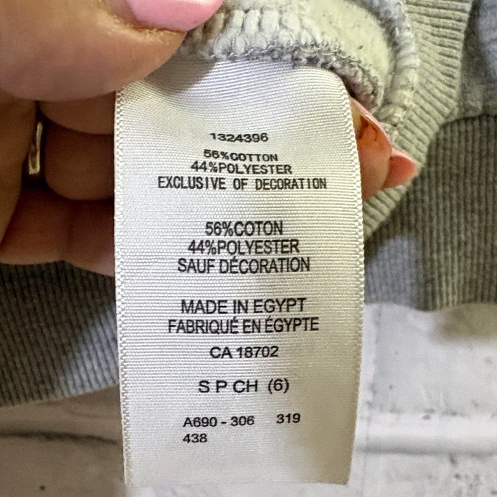 Levi's Kids Hoodie in Gray with Red Logo, size small- 6 - Picture 3 of 6